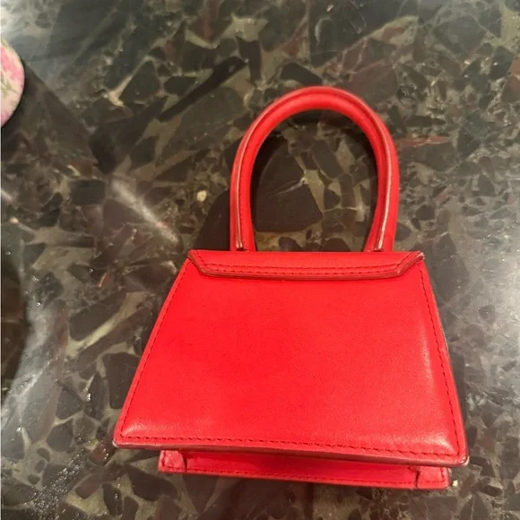 Jacquemus Le Chiquito Red Mini Bag - Picture 5 of 7